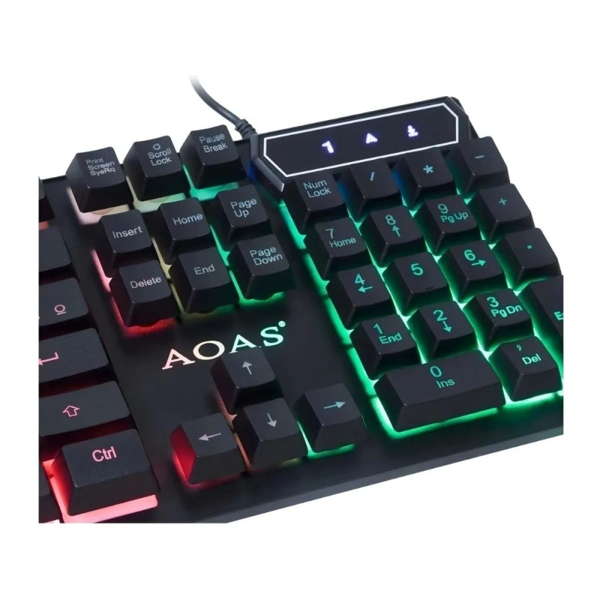 M-300 Σετ Gaming Πληκτρολόγιο με RGB φωτισμό & Ποντίκι (Αγγλικό US)