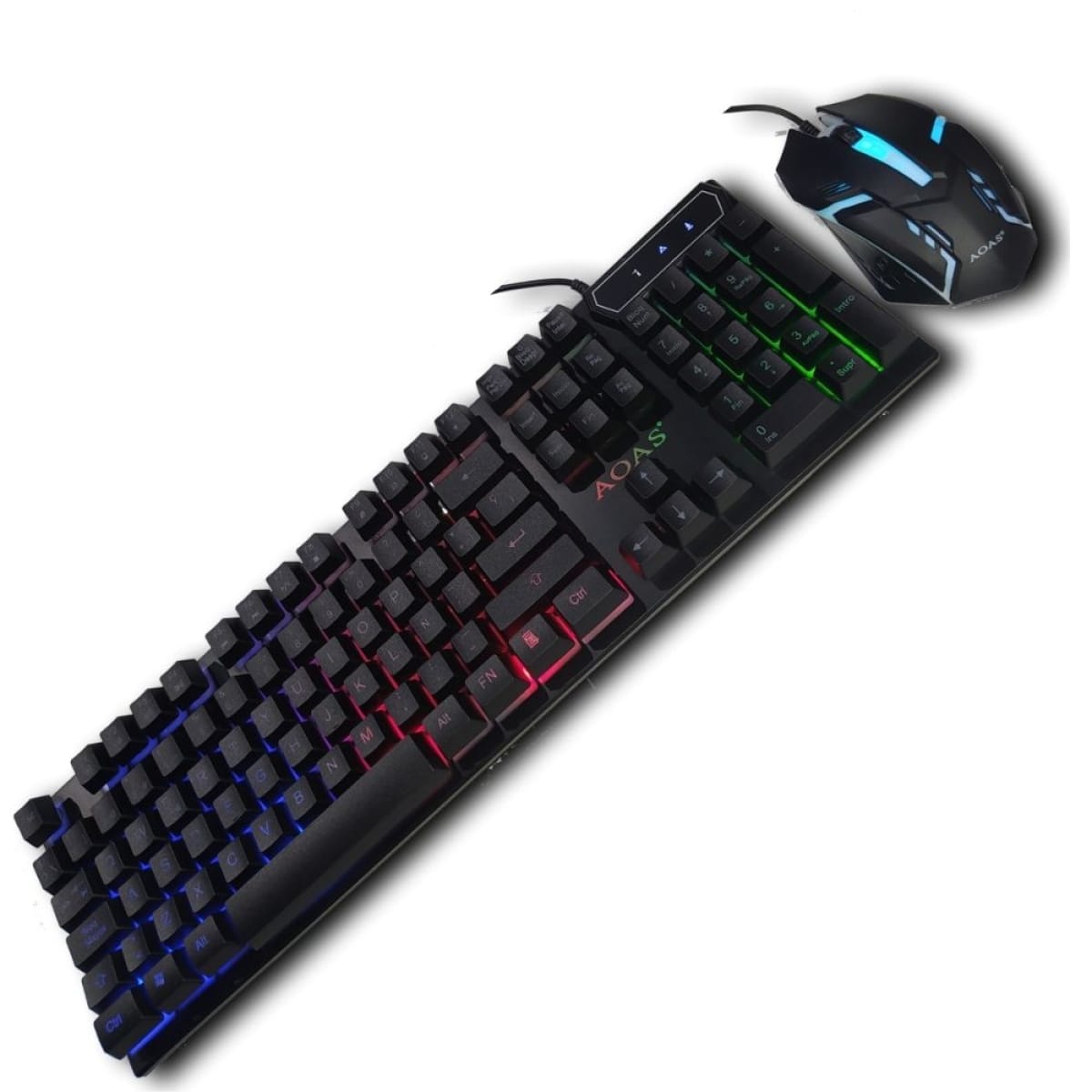 M-300 Σετ Gaming Πληκτρολόγιο με RGB φωτισμό & Ποντίκι (Αγγλικό US)