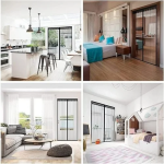 Μαγνητική Σίτα Πόρτας 90x210cm Hoomei HF-6640B Μαύρη