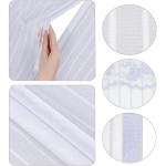 Μαγνητική Σίτα Πόρτας 130x220cm Hoomei HF-6660W Λευκή - Image 3