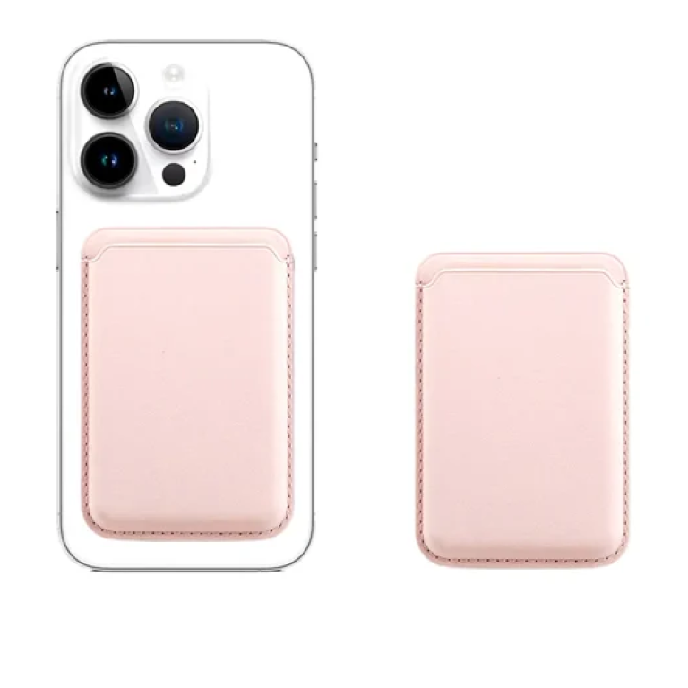 MagSafe θήκη καρτών για iPhone σε ροζ χρώμα