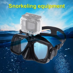 Μάσκα κατάδυσης με Βάση για Action Camera Puluz PU401B - Image 10