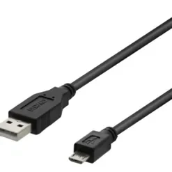 Deltaco Καλώδιο Φόρτισης USB-A σε Micro USB 1m