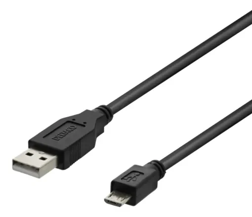 Deltaco Καλώδιο Φόρτισης USB-A σε Micro USB 1m