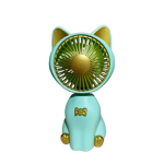 Mini Ανεμιστήρας USB σε Σχήμα Γάτας με LED Arrango AFS49063 Μπλε