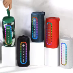 Mini φορητό ασύρματο ηχείο Bluetooth - Wireless Speaker TG-428 κόκκινο - Image 3