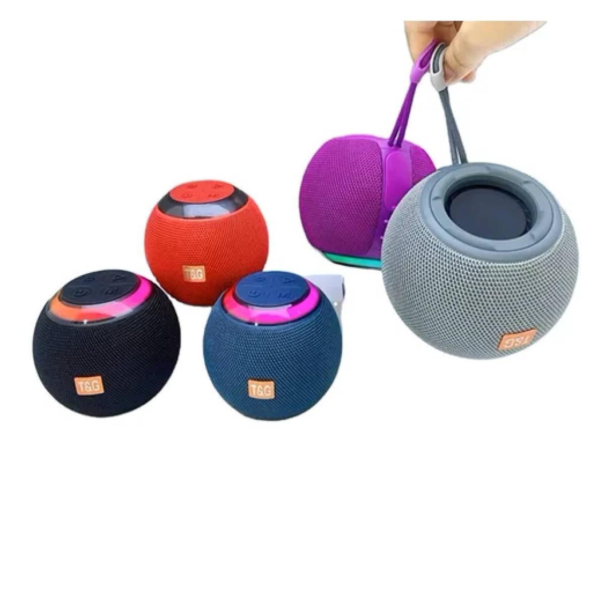 Mini φορητό ασύρματο ηχείο Bluetooth - Wireless Speaker TG-683 μαύρο - Image 2