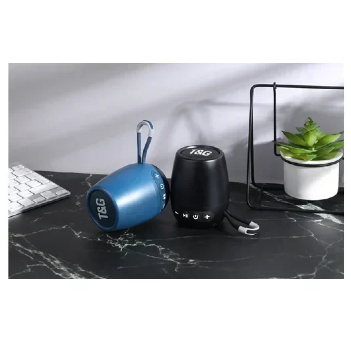 Mini φορητό ασύρματο ηχείο Bluetooth - Wireless Speaker TG-684 μαύρο - Image 4