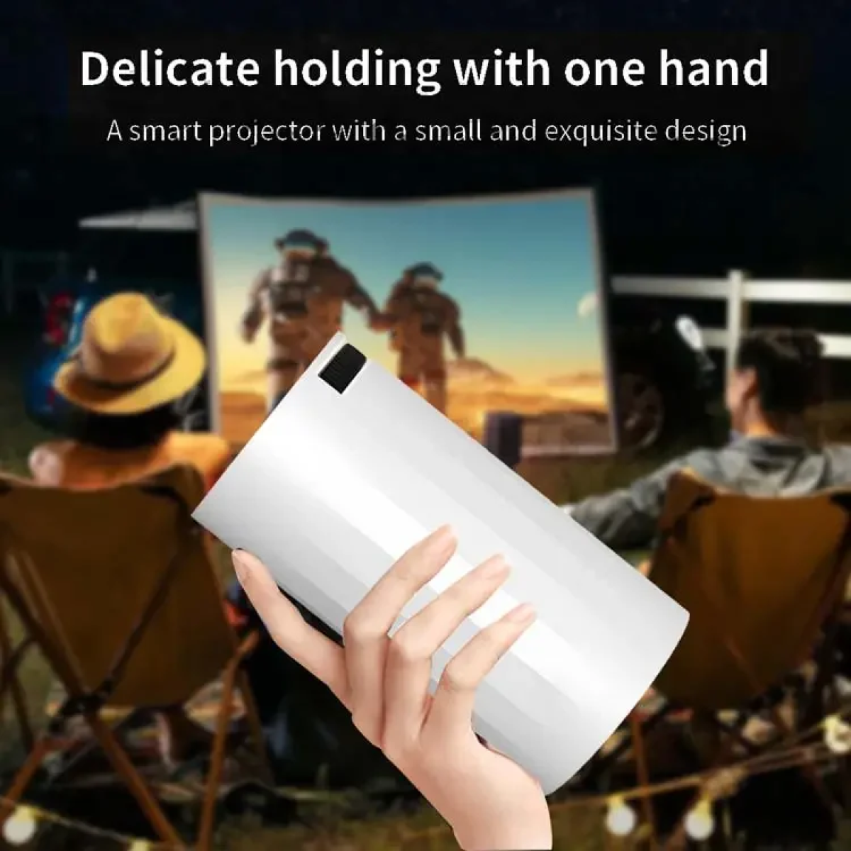 Μίνι Προβολέας 4K HD LED Android HY300 New