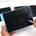 Motarro Ψηφιακός Πίνακας Γραφής 12"- Ηλεκτρονικό Σημειωματάριο με Πολύχρωμη Οθόνη LCD, Μπλε