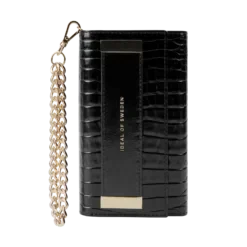 IDEAL OF SWEDEN Θήκη πορτοφόλι iPhone X/XS/11 Pro  Neo Noir Croco Studio Clutch IDSTCAW20-1958-236