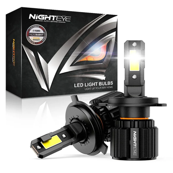 Nighteye A315-S4-H4 LED Λάμπες Αυτοκινήτου & Μοτοσικλέτας 1300lm 72W 2τμχ