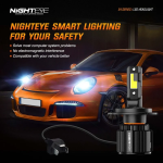 Nighteye A315-S4-H4 LED Λάμπες Αυτοκινήτου & Μοτοσικλέτας 1300lm 72W 2τμχ