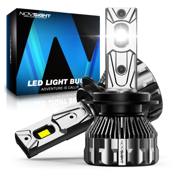 Novsight Λάμπες LED H7 33000LM 6500K 160W Σετ 2 Τεμαχίων A500-T2