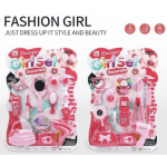 Παιδικό Σετ Ομορφιάς Fashion Girl Decorate Με Καθρέφτη, Αξεσουάρ Και Τσαντάκι 3+ Ετών