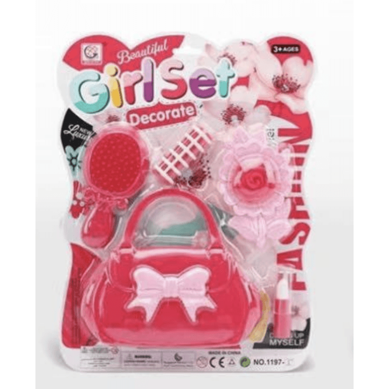 Παιδικό Σετ Ομορφιάς Girl Set Decorate Με Τσαντάκι Και Αξεσουάρ Μαλλιών 3+ Ετών 1197-5