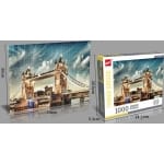 Παζλ Tower Bridge 1000τμχ SDS-26989 πολύχρωμο - Image 2