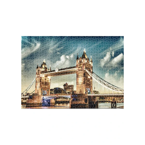 Παζλ Tower Bridge 1000τμχ SDS-26989 πολύχρωμο