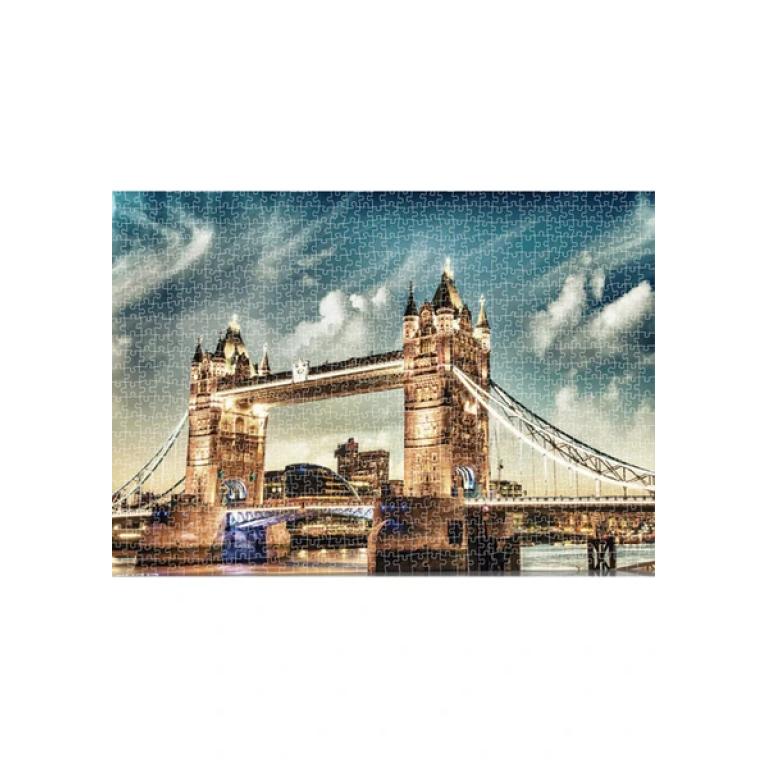 Παζλ Tower Bridge 1000τμχ SDS-26989 πολύχρωμο