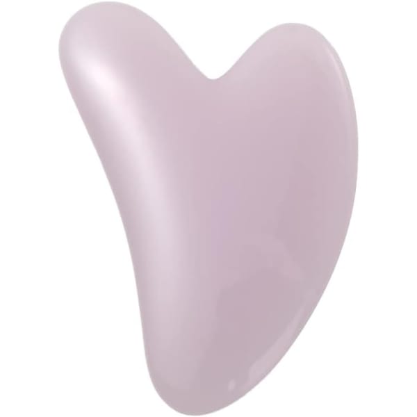 Πέτρα Μασάζ Gua Sha 8.5cm για Πρόσωπο και Λαιμό 84327 Λιλά