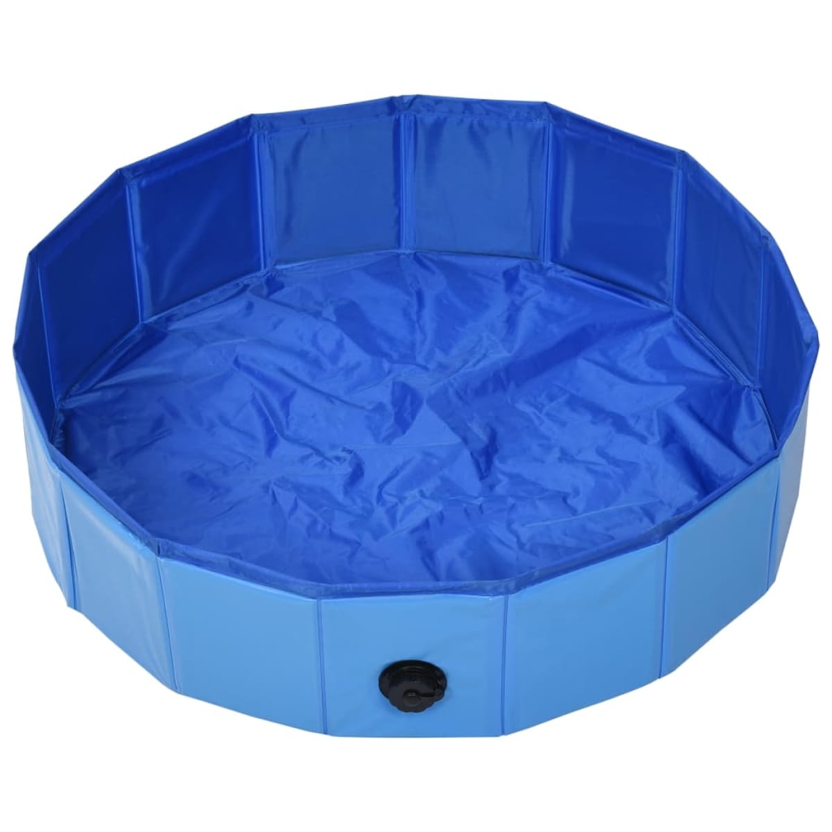 Πισίνα Kατοικιδίων Πτυσσόμενη Μπλε 80 x 20 cm από PVC