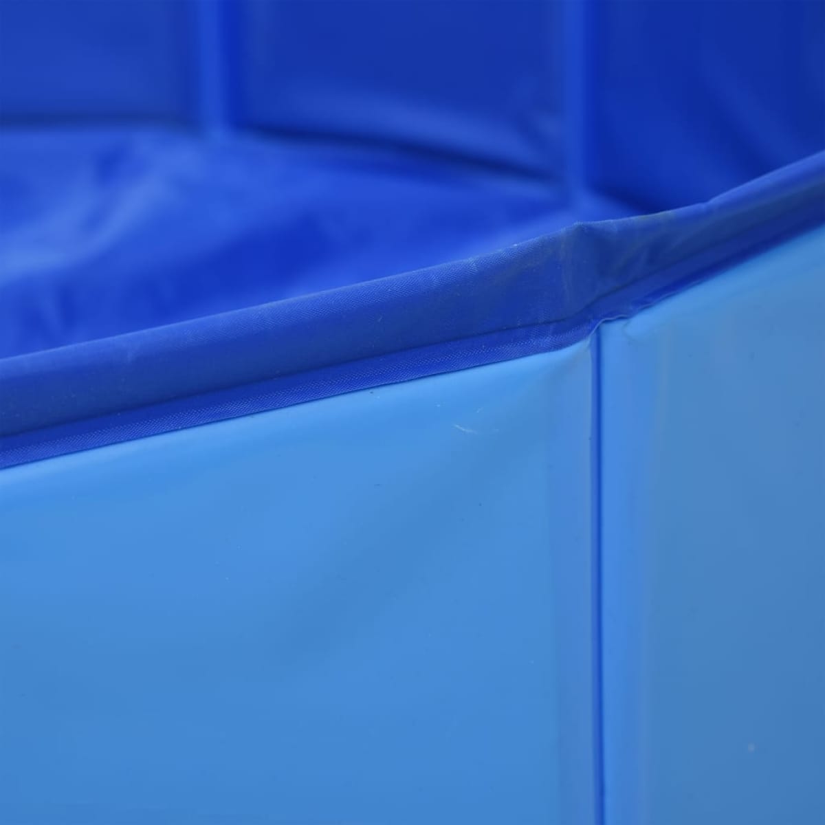 Πισίνα Kατοικιδίων Πτυσσόμενη Μπλε 80 x 20 cm από PVC