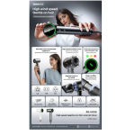 Πιστολάκι μαλλιών - Hair Dryer 1600W Remax RS-HD06 μαύρο - Image 4