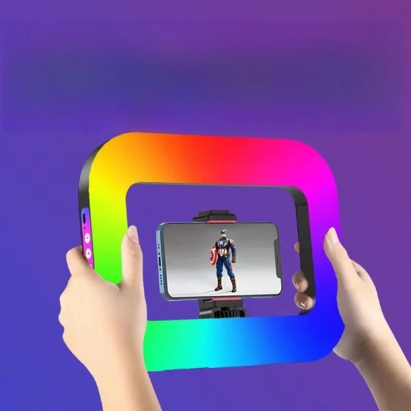 RGB Φως για Φωτογραφία και Βίντεο με Βάση για Κινητό U200 RGB