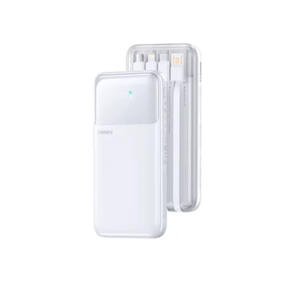Power Bank γρήγορης φόρτισης 20W+22.5W 10000mAh Remax FCP-1 λευκό