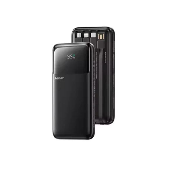 Power Bank γρήγορης φόρτισης 20W+22.5W 10000mAh Remax FCP-1 μαύρο