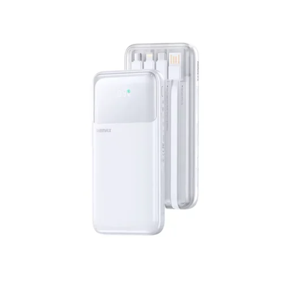 Power Bank γρήγορης φόρτισης 20W+22.5W 20000mAh Remax FCP-2 λευκό