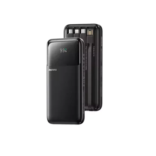 Power Bank γρήγορης φόρτισης 20W+22.5W 20000mAh Remax FCP-2 μαύρο