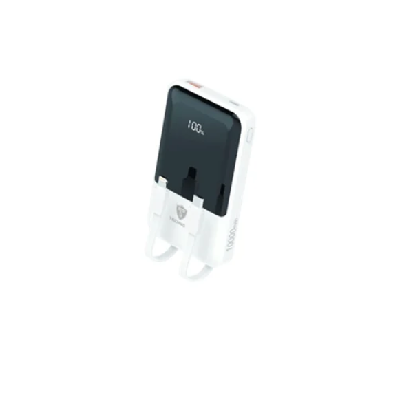 Power Bank γρήγορης φόρτισης 22.5W 10000mAh TN-PB001 λευκό