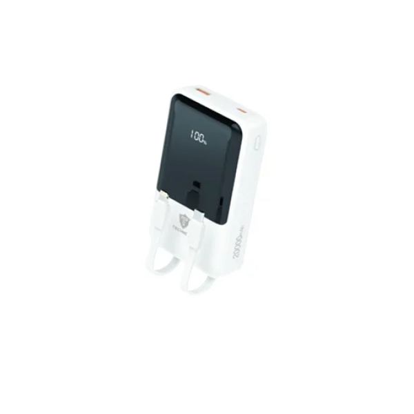 Power Bank γρήγορης φόρτισης 22.5W 20000mAh TN-PB002 λευκό