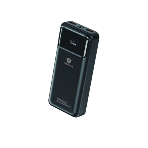 Power Bank γρήγορης φόρτισης 22.5W 20000mAh TN-PB004 μαύρο