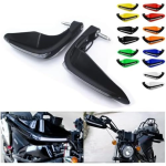 Προστατευτικές Χούφτες Μηχανής 22mm με LED Λευκό 2 τεμάχια – Πορτοκαλί