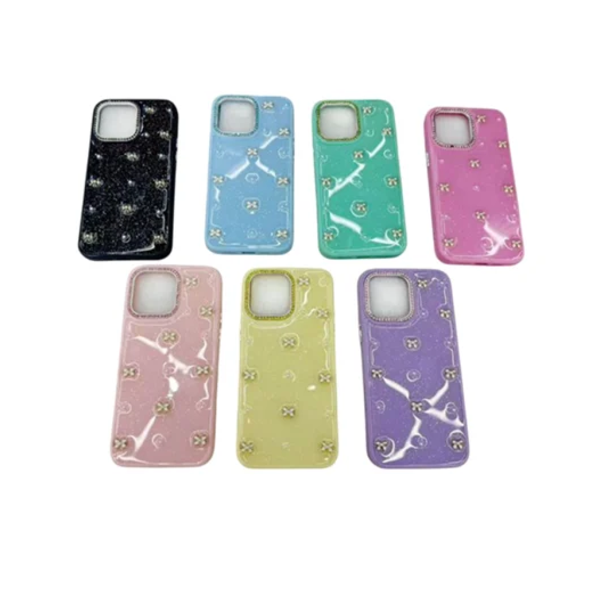 Προστατευτική θήκη για iPhone 12 Pro με σχέδια - μαύρο - Image 2