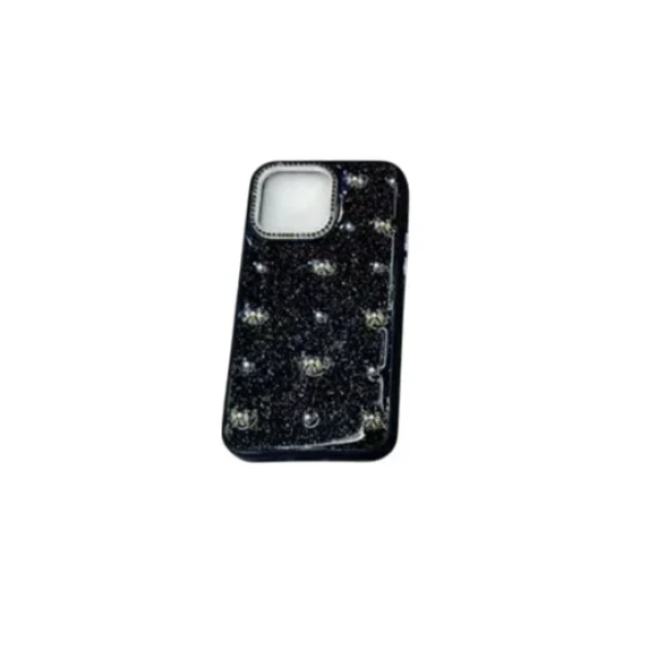 Προστατευτική θήκη για iPhone 13 με σχέδια - μαύρο