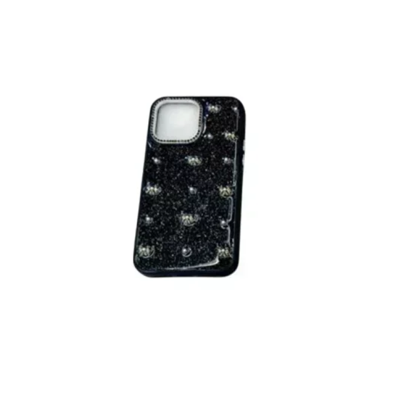 Προστατευτική θήκη για iPhone 15 Pro Max με σχέδια - μαύρο