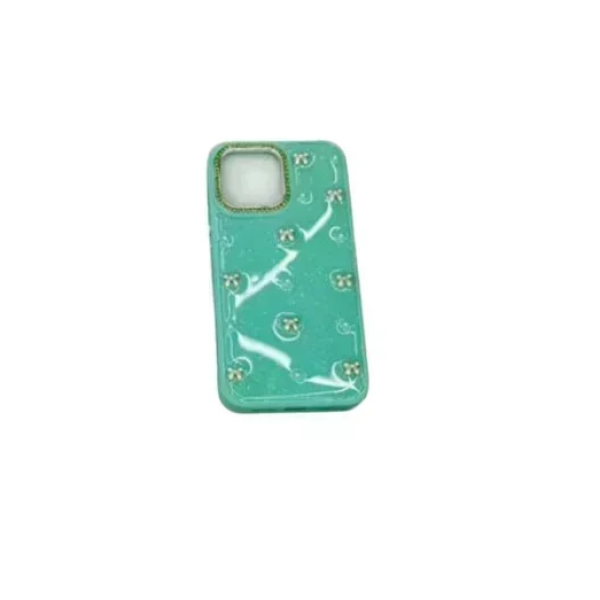 Προστατευτική θήκη για iPhone 15 Pro Max με σχέδια - πράσινο