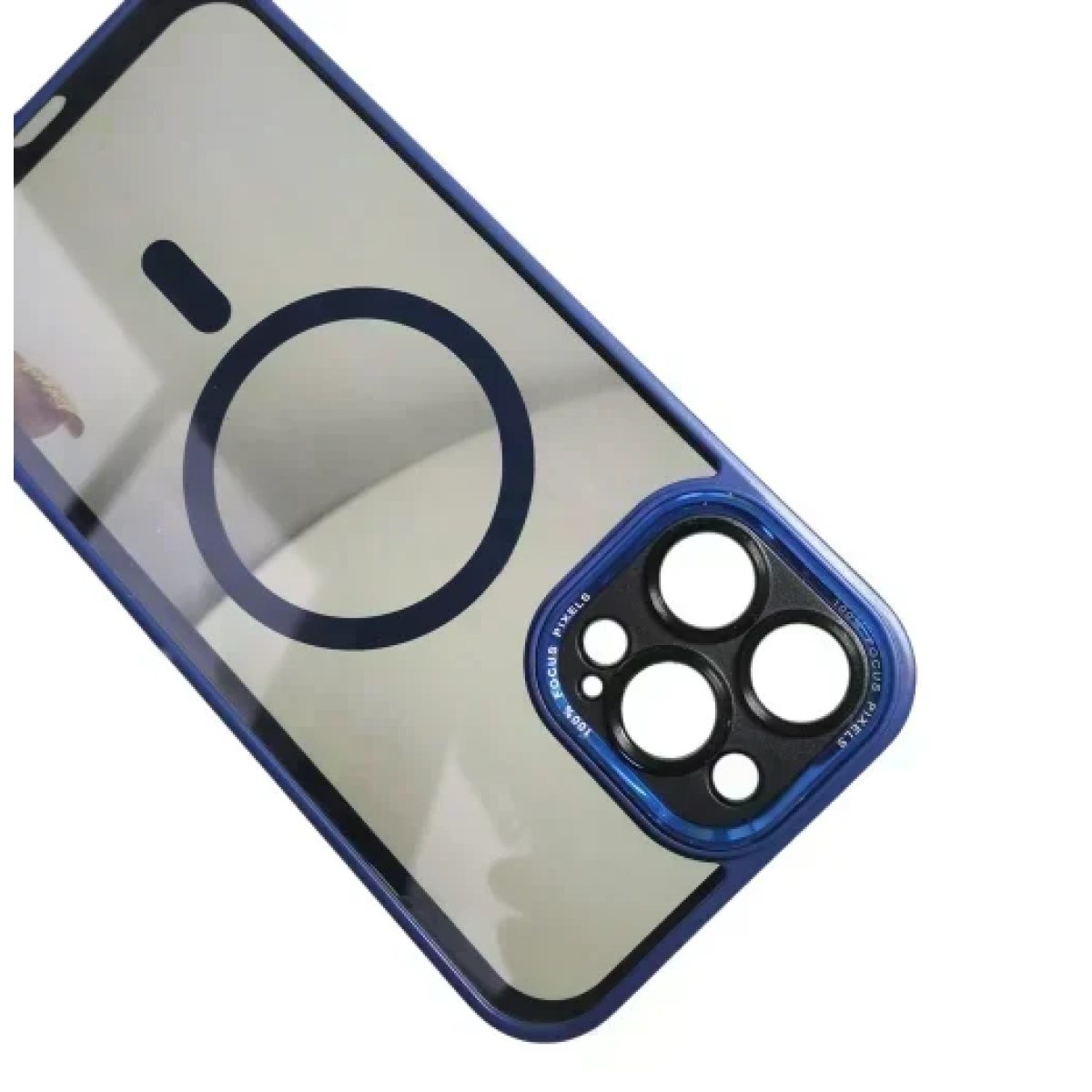 Προστατευτική θήκη MagSafe για iPhone 15 Pro – διάφανη πορτοκαλί - Image 4