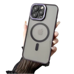 Προστατευτική θήκη MagSafe για iPhone 16 Pro Max – διάφανη μωβ