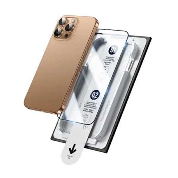 Προστατευτικό γυαλί οθόνης για iPhone 16 Pro QS-01 διάφανο