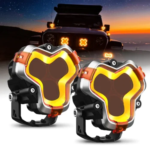 Προβολείς Novisight HALO Series 3 LED Pods Lights 90W A500-WL8-6S
