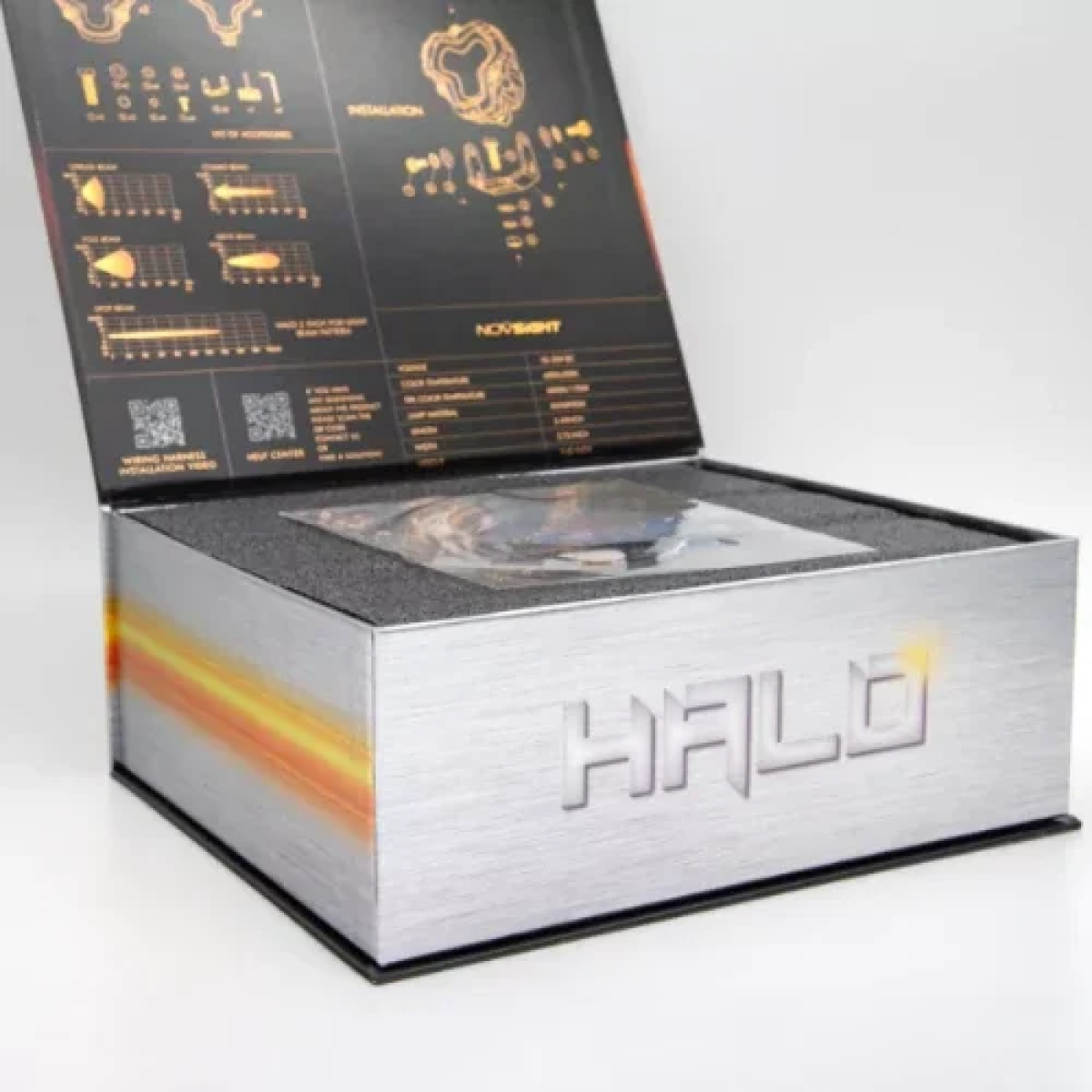 Προβολείς Novisight HALO Series 3 LED Pods Lights 90W A500-WL8-6S
