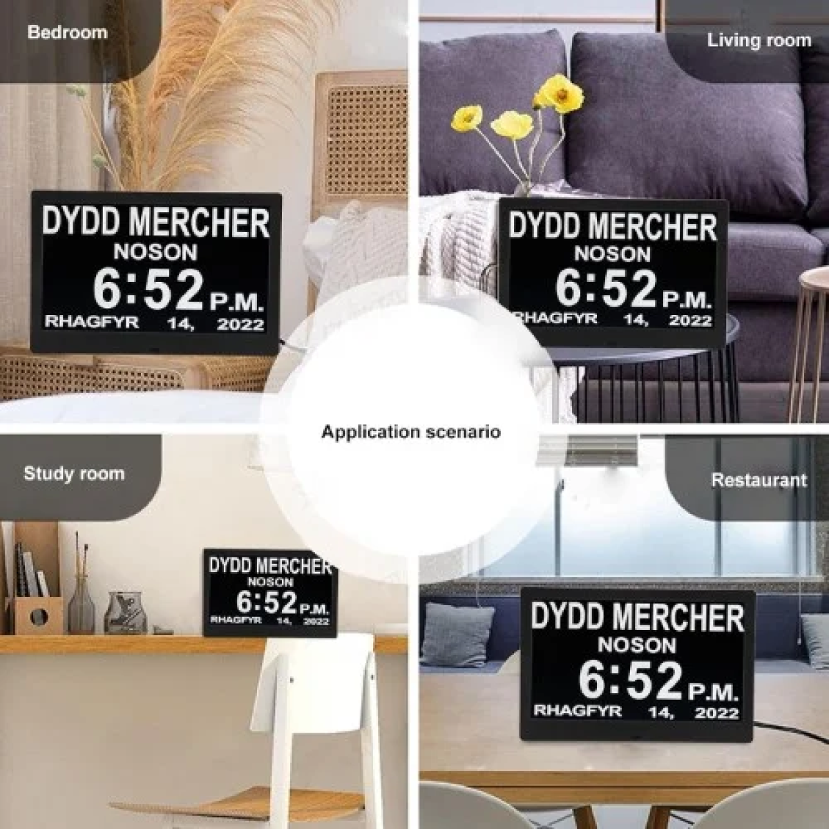 Ψηφιακή Κορνίζα 10'' HD με τηλεχειριστήριο - Λευκό