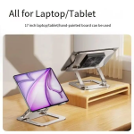 Πτυσσόμενη Βάση Αλουμινίου για Laptop/Tablet με Ανεμιστήρα Ψύξης V5.1