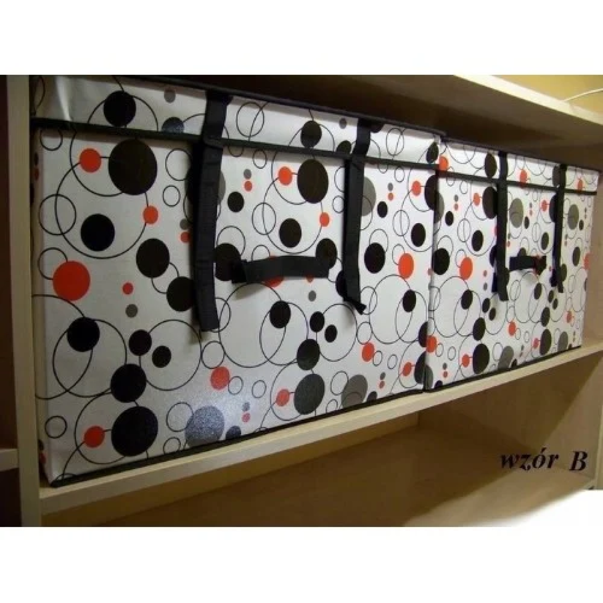 Πτυσσόμενο Κουτί Αποθήκευσης με Velcro 70x40x40cm Xρωματιστό 35335-08