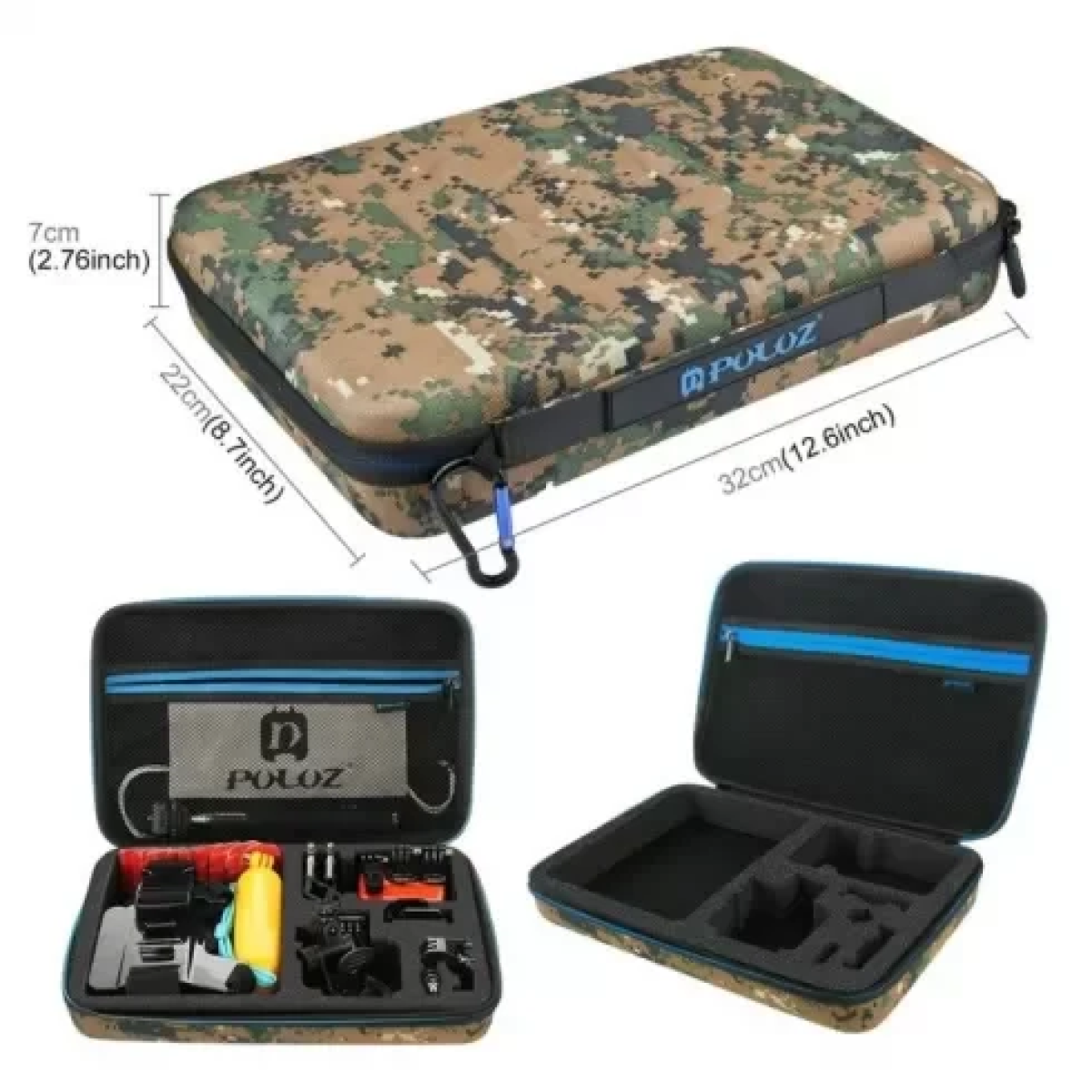 Puluz Σετ Αξεσουάρ 53 in 1 Ultimate Combo Kit για Action Cameras PKT27 - Image 14