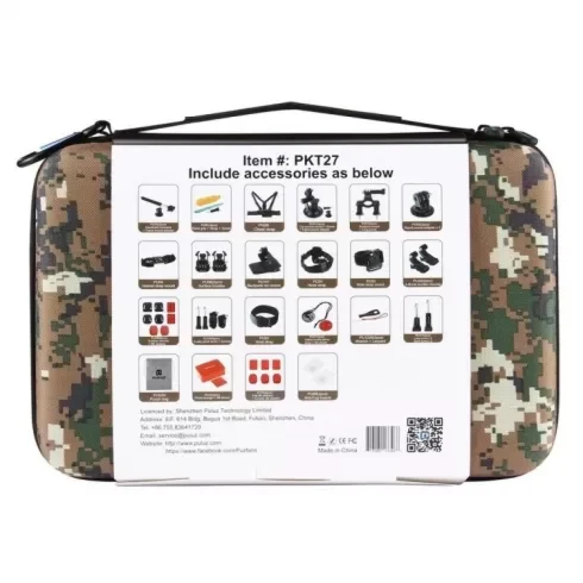Puluz Σετ Αξεσουάρ 53 in 1 Ultimate Combo Kit για Action Cameras PKT27 - Image 16